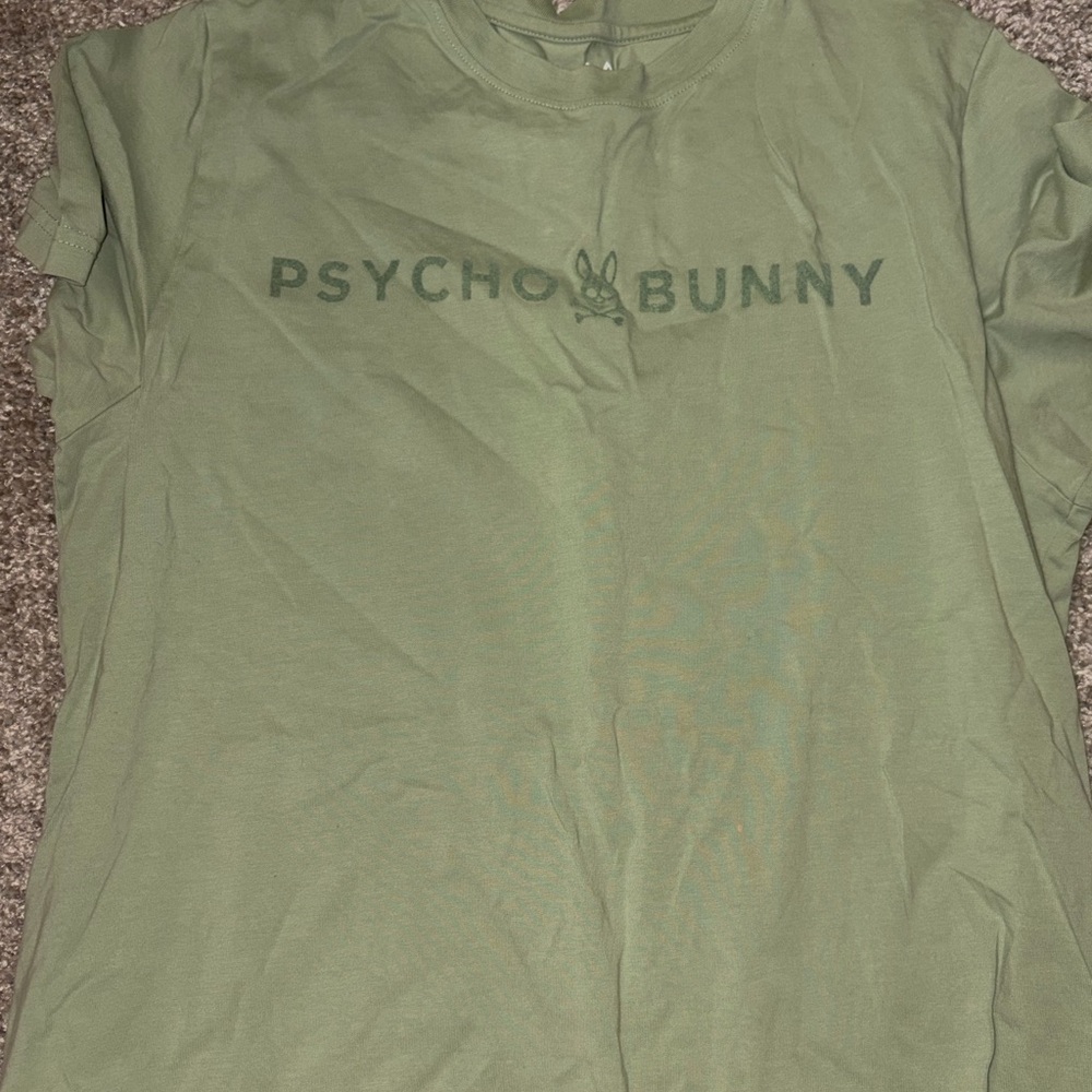Psycho Bunny Sage Green Tee